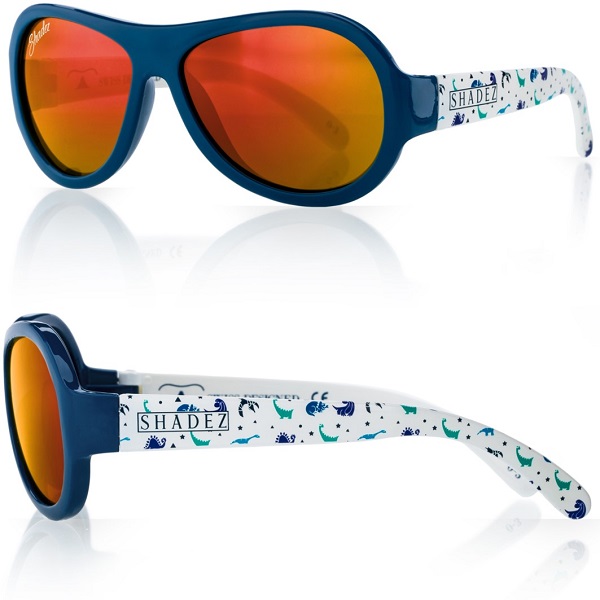 Zonnebril kind - Shadez Dino Blue - Maat 0-3 jr